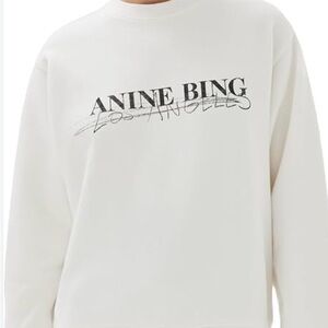 Anine Bing Cream Pullover